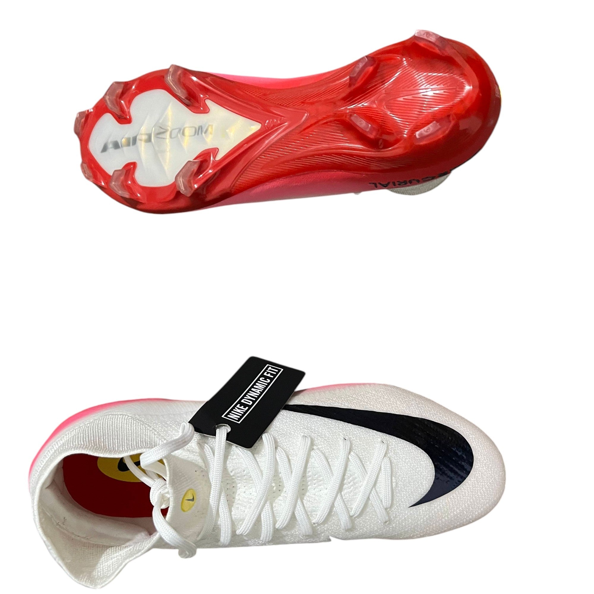 Nike Mercurial Superfly 10 Elite FG Red and White
