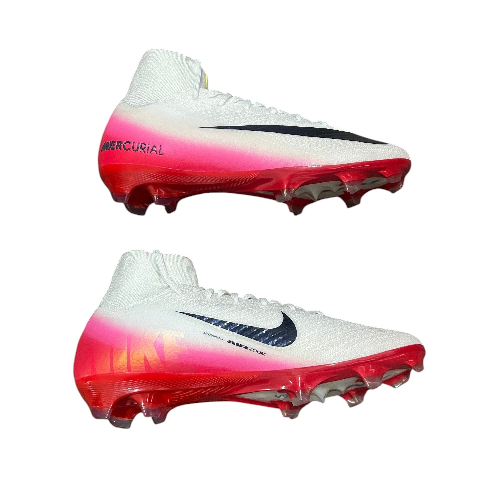 Nike Mercurial Superfly 10 Elite FG Red and White