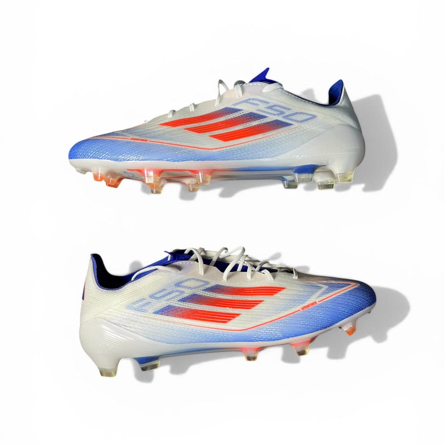 Adidas F50 Elite FG Red, Blue and White